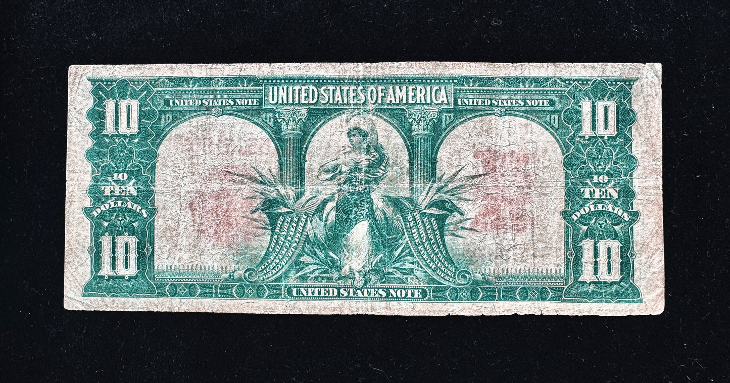 1901 $10 Bison - Large Size Legal Tender Note