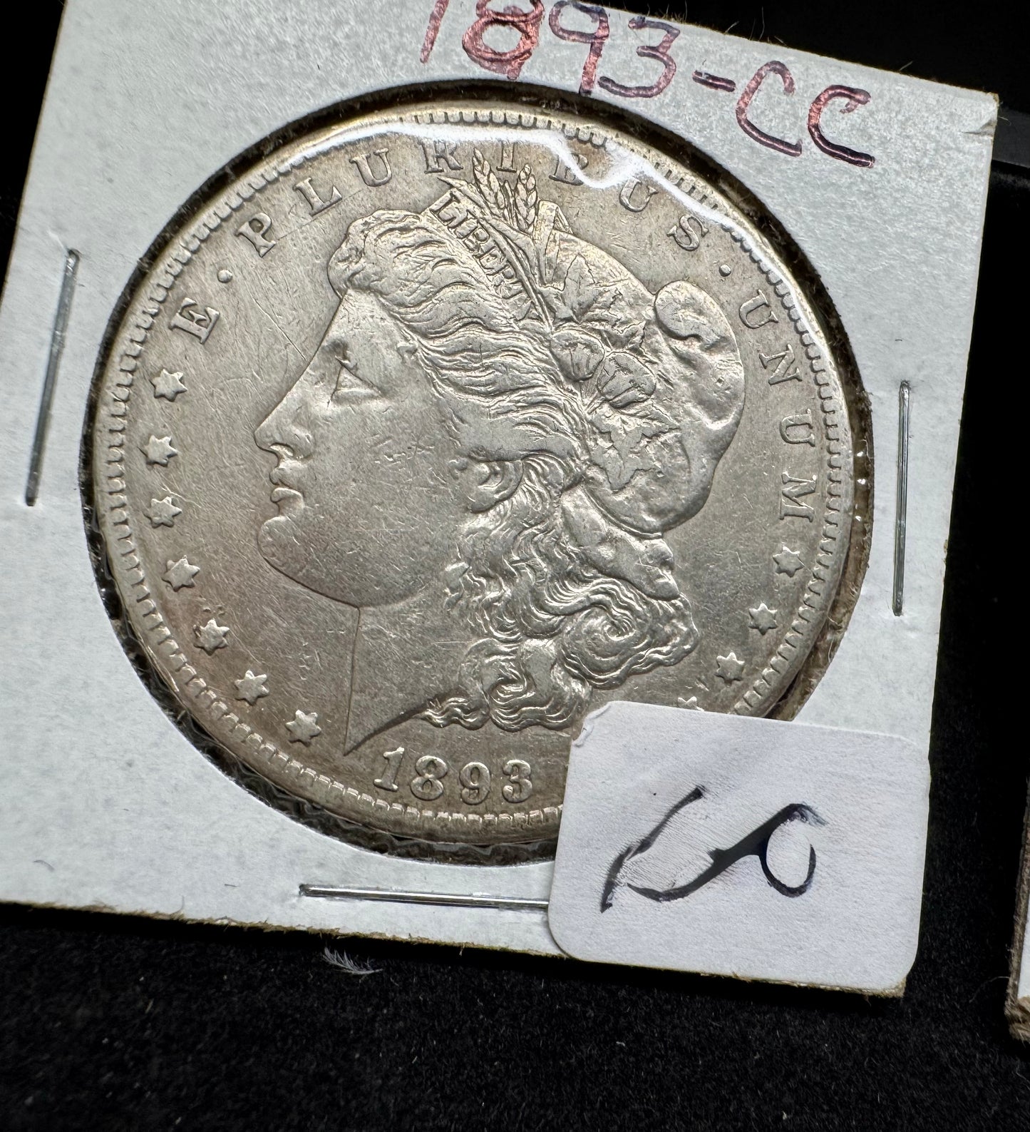 1893-CC Morgan $1 - Raw