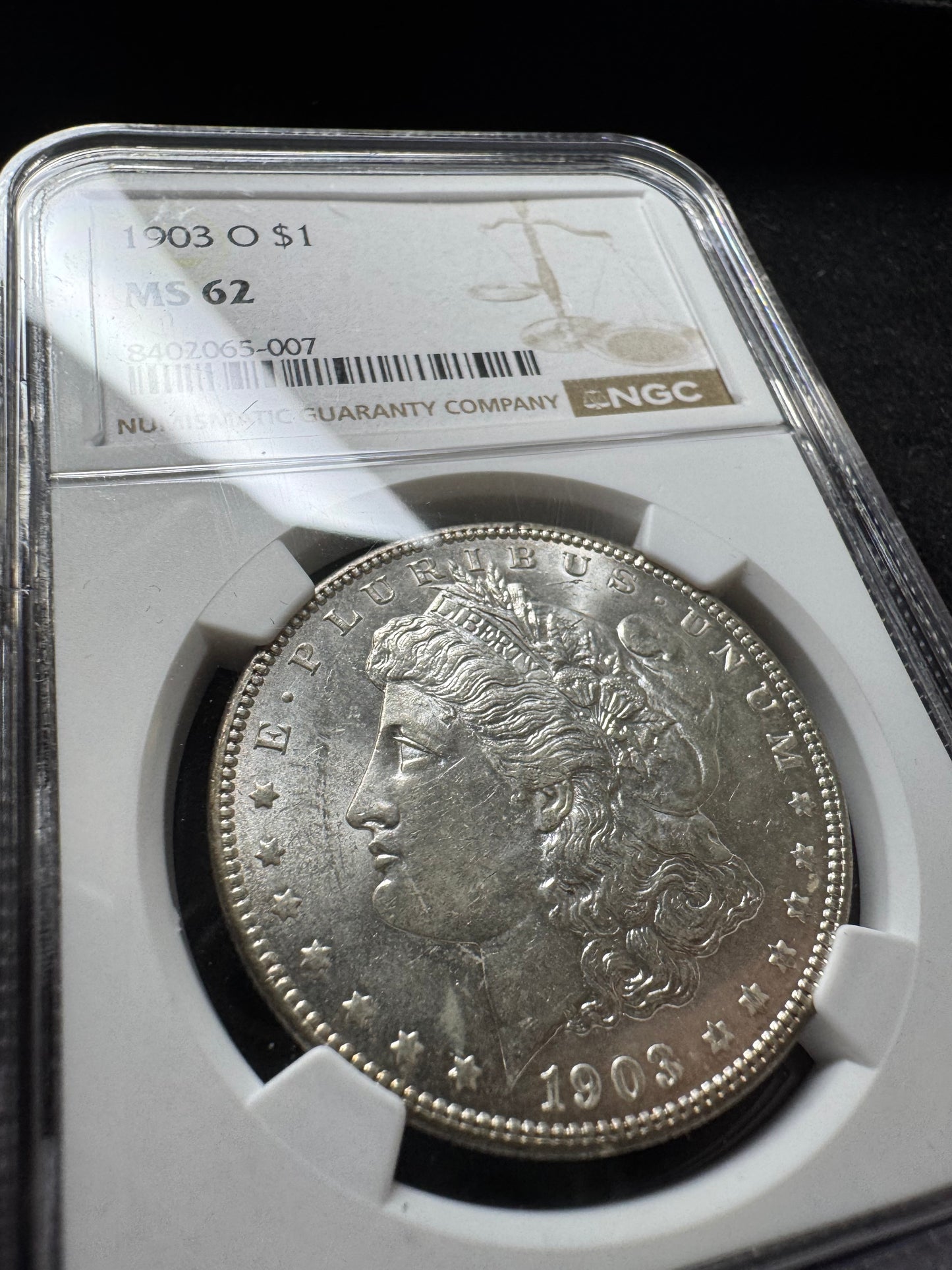 1903-O $1 Morgan Dollar - NGC MS-62