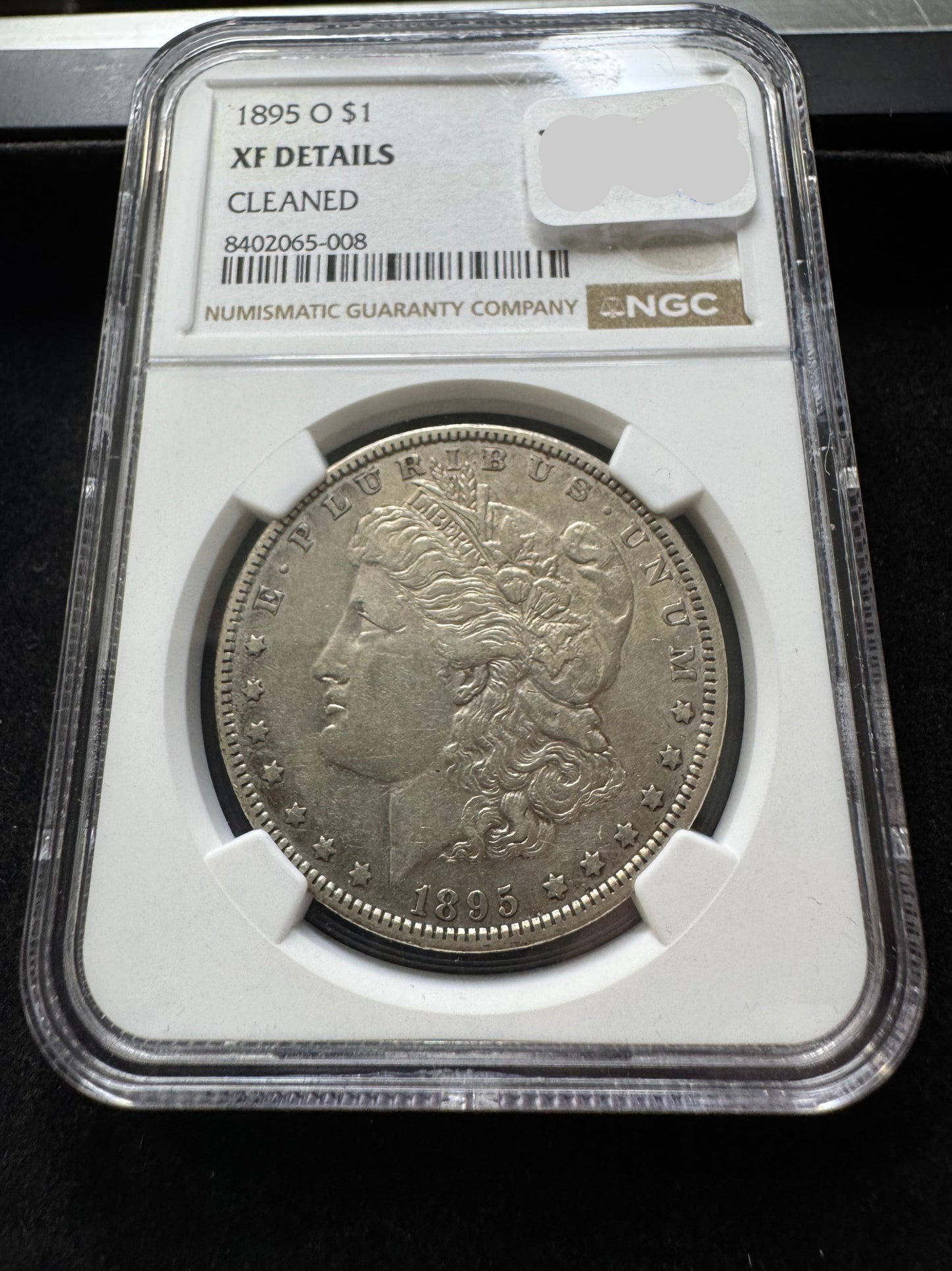 1895-O - NGC XF Det.