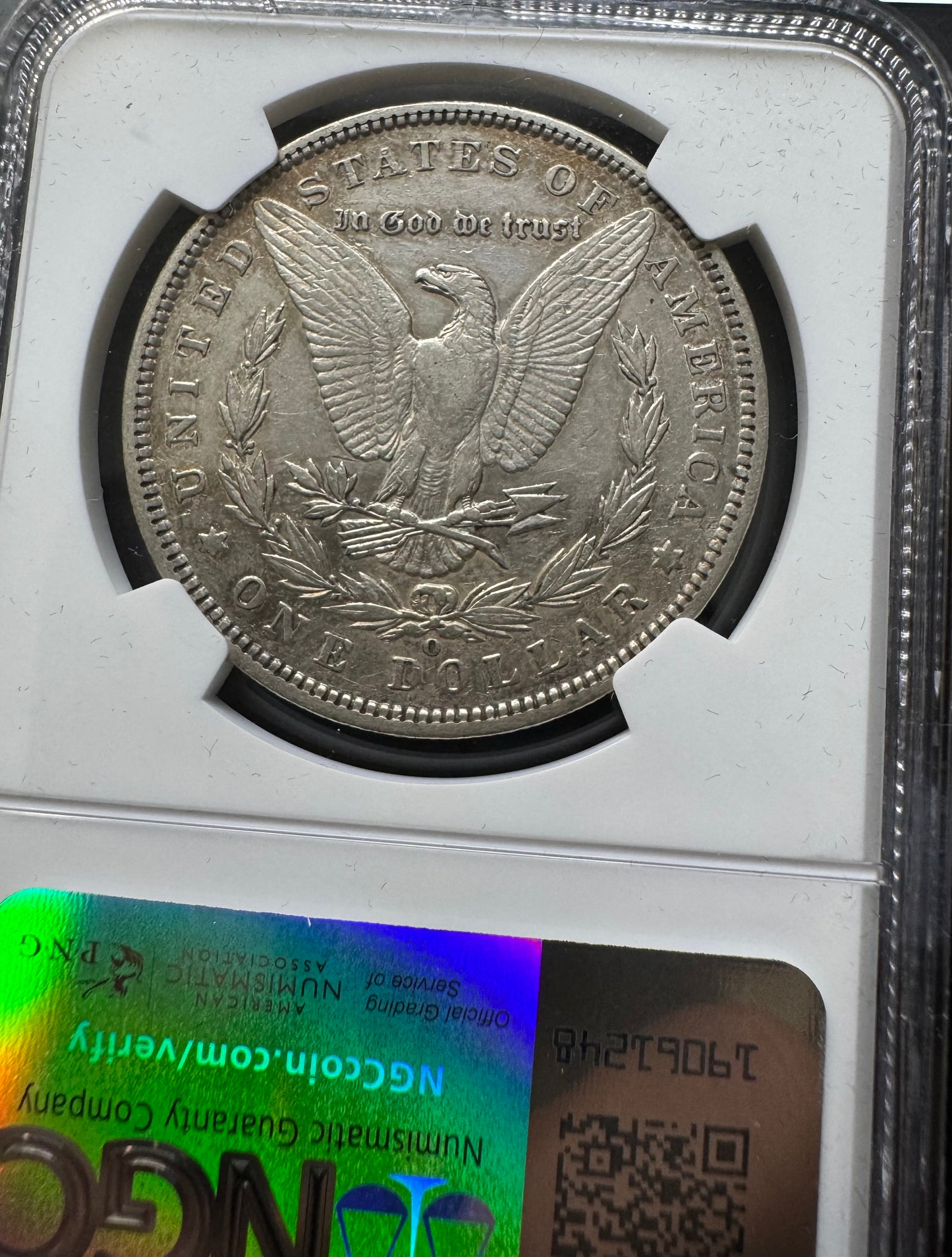 1895-O - NGC XF Det.
