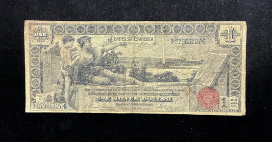 1896 $1 Educational Silver Certificate