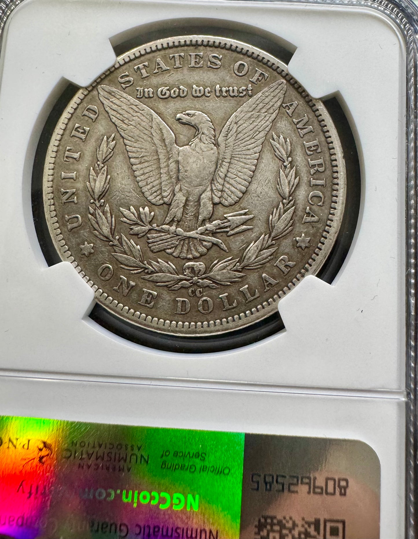1889-CC $1 Morgan Dollar - NGC XF Det.