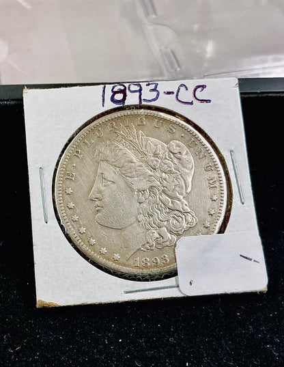 1893-CC Morgan $1 - Raw
