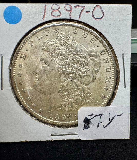 1897-O Morgan $1 - Raw